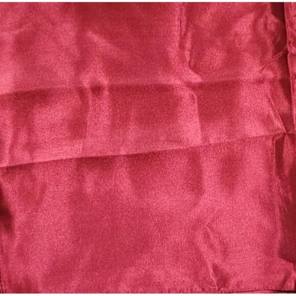 Burgundy Wild Rage Large Scarf 23x23 Inches Silk Feel Polyester Western Accessor - Picture 2 of 5